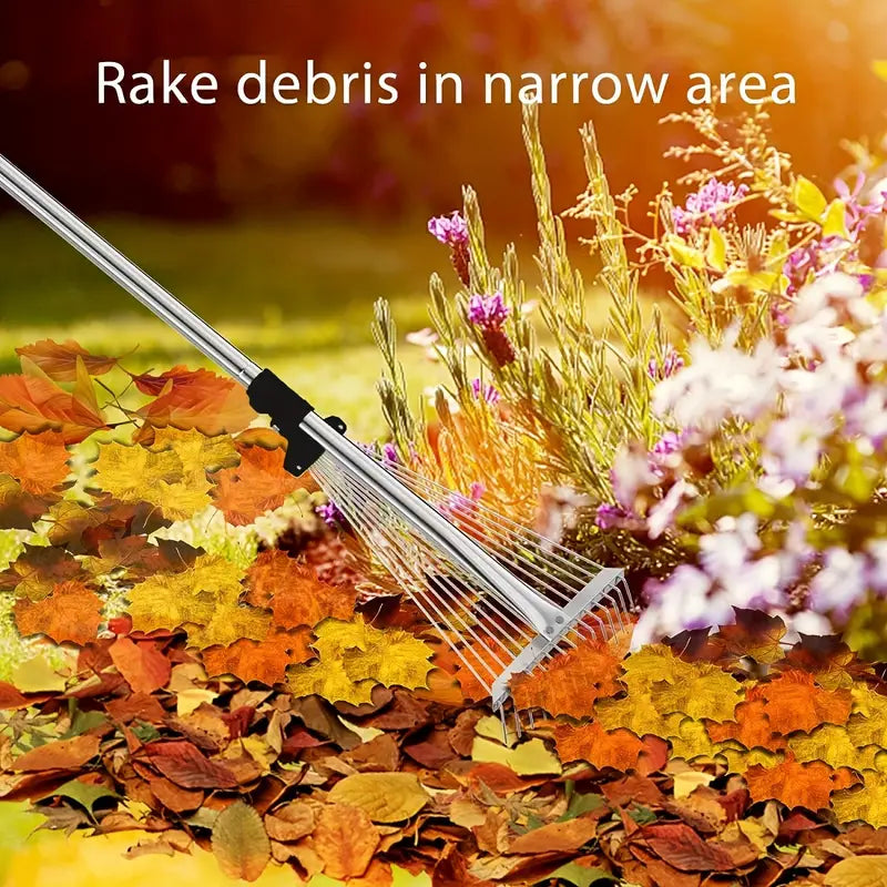 Versatile Telescopic Garden Rake