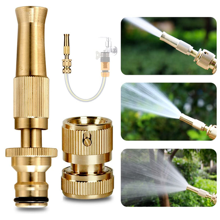 [Pack   Of   2]   High   Pressure   Brass   Water   Spray   Nozzle