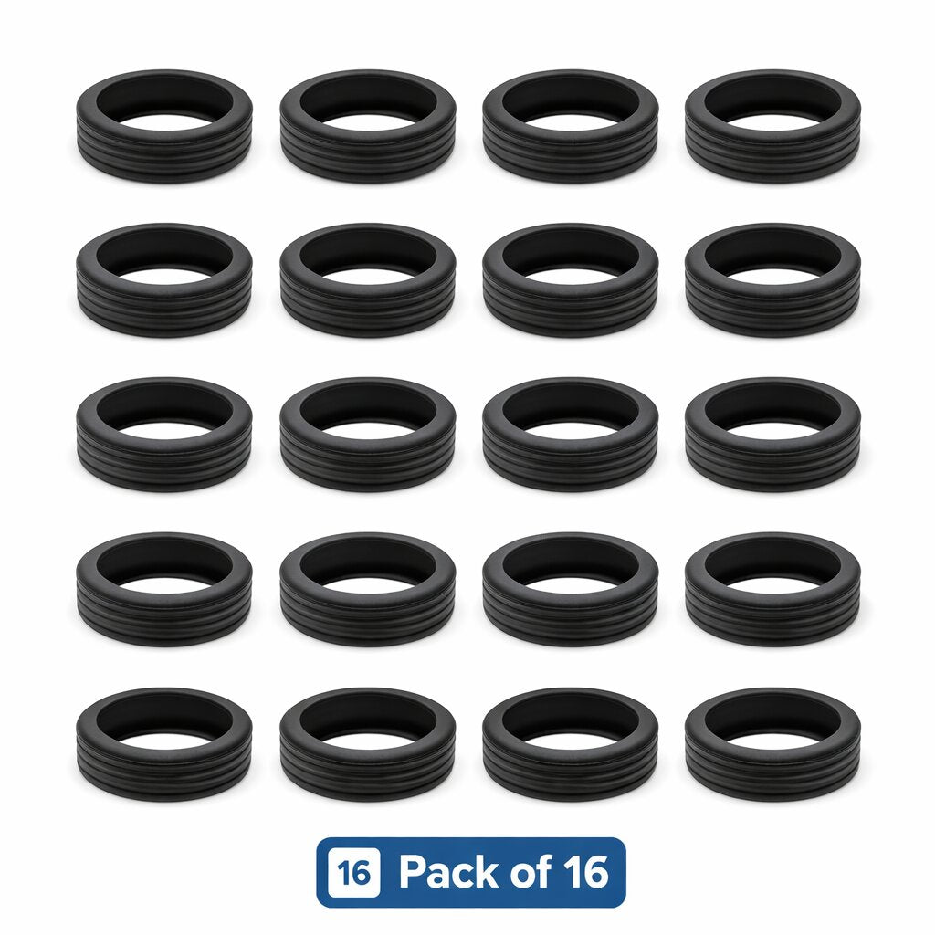 [16   PCS   SET]   Silicone   Suitcase   Wheel   Cover   Protectors