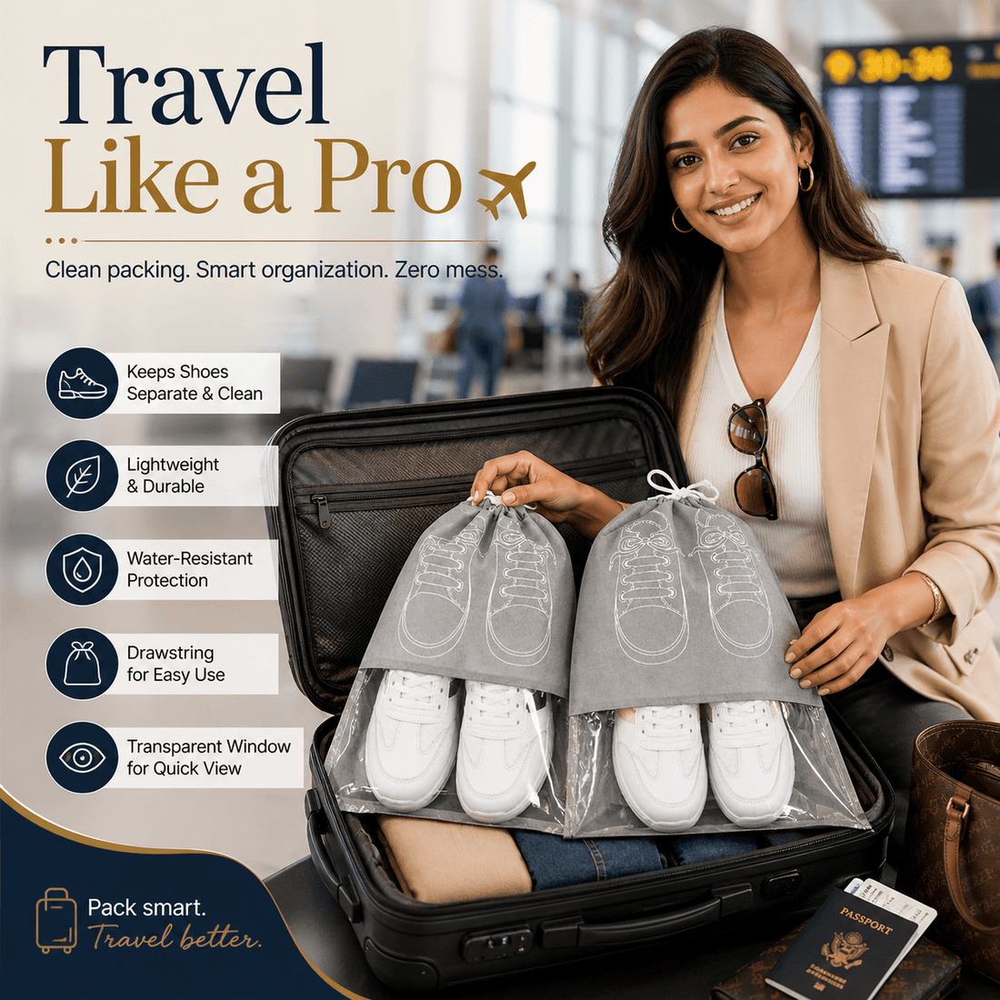 Travel Shoe Bags