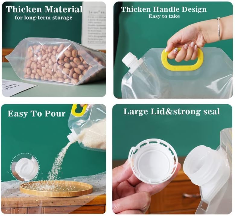 Food Storage Bag With Handle (Buy 1 Get 2 Free)