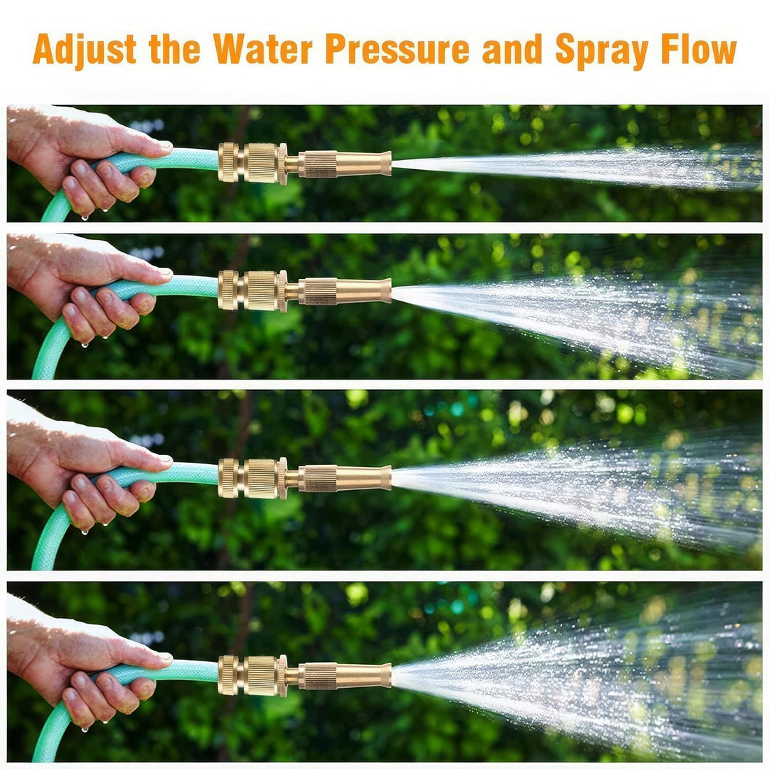 [Pack   Of   2]   High   Pressure   Brass   Water   Spray   Nozzle