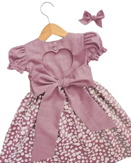 Adorable Baby Girl Floral Dress – Summer Party Outfit