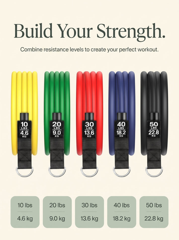 Resistance Tube Workout Kit
