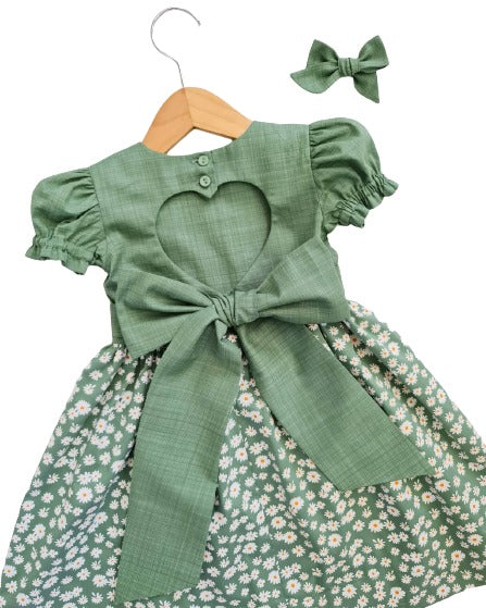 Adorable Baby Girl Floral Dress – Summer Party Outfit