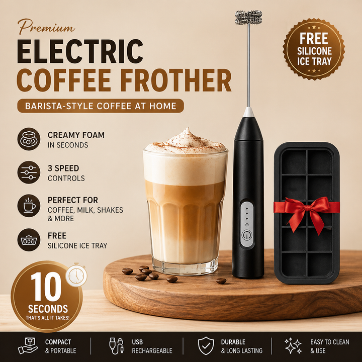 Premium Electric Coffee Frother
