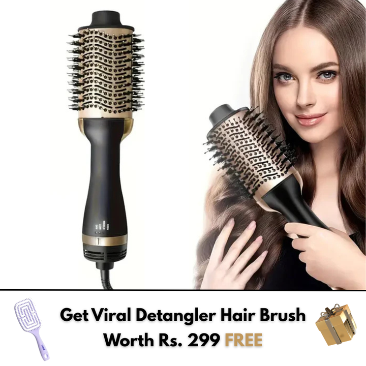 2-in-1 Hot Air Brush - Premium Quality Guaranteed