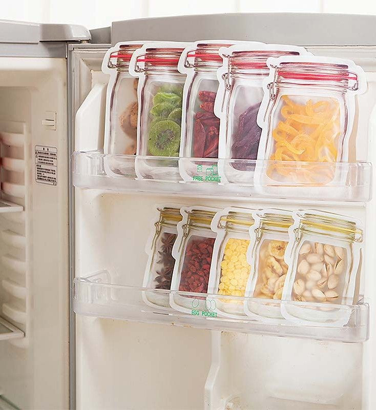Bottle Shape Storage Pouch - 15 Pcs