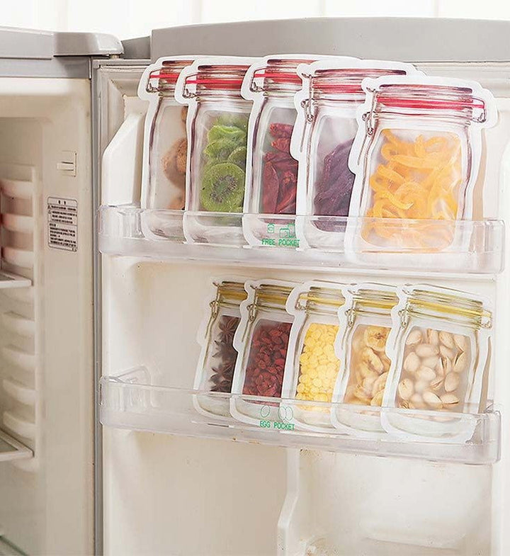 Bottle Shape Storage Pouch - 15 Pcs