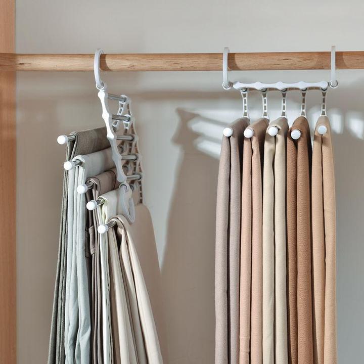 5-in-1 Space-Saving Pants Hanger