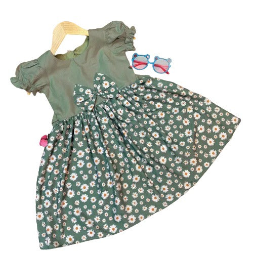 Adorable Baby Girl Floral Dress – Summer Party Outfit