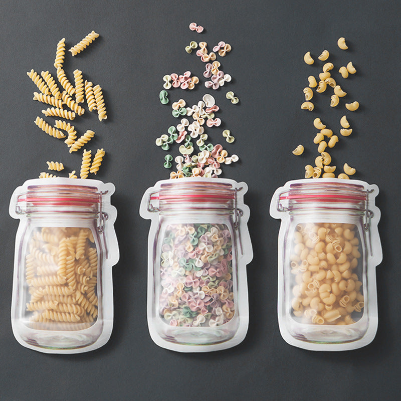 Bottle Shape Storage Pouch - 15 Pcs