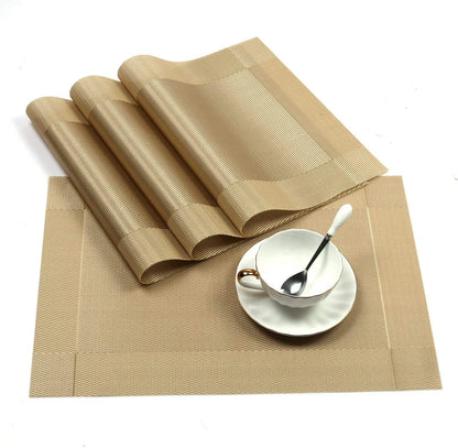 [Pack   Of   6]   Dining   Table   Heat-Resistant   Placemats