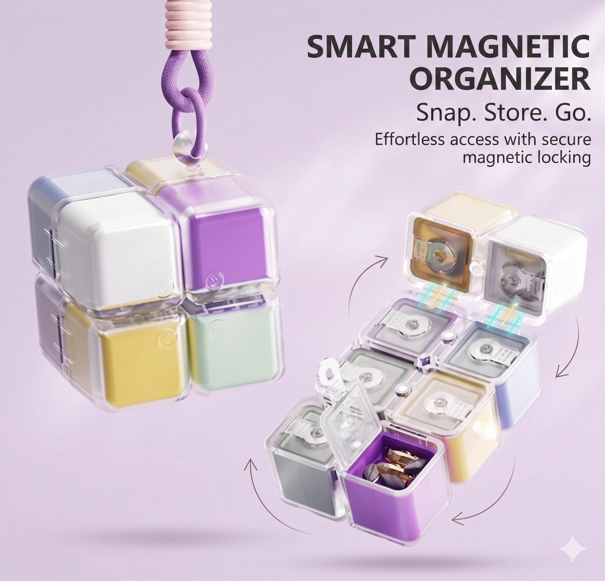 StorageCube – Compact Organizer | Multi-Storage | Everyday Essential