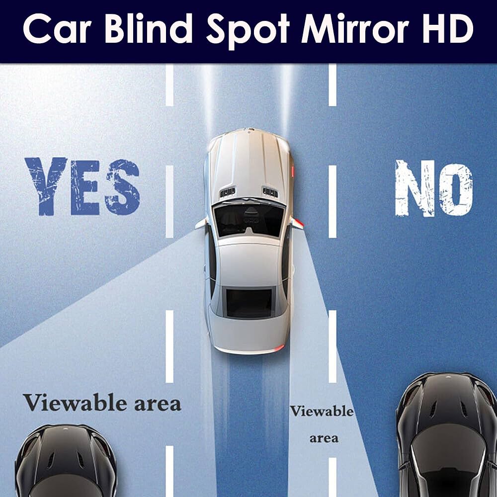 Car Blind spot Mirror (Buy 1 Get 1 Free) + FREE GIFT