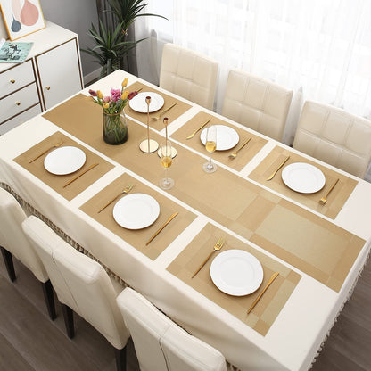 [Pack   Of   6]   Dining   Table   Heat-Resistant   Placemats