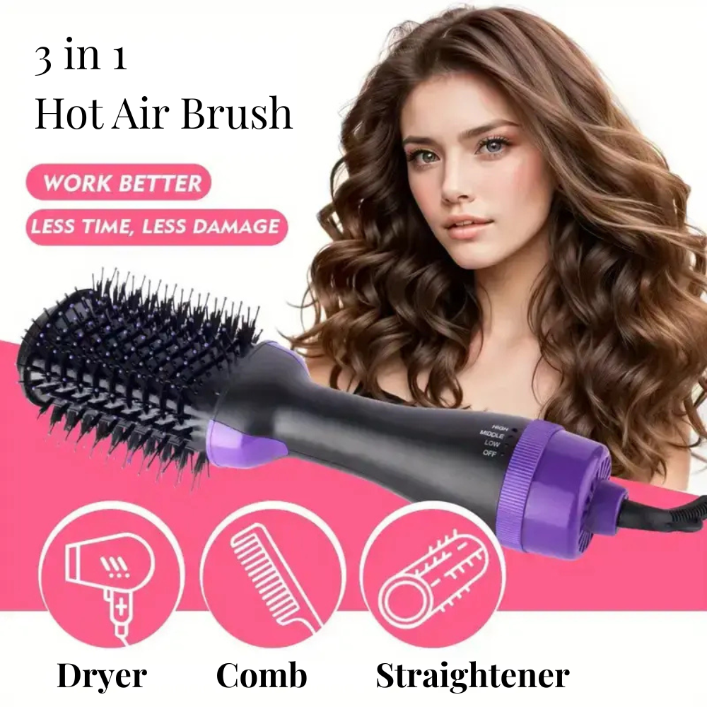 2-in-1 Hot Air Brush - Premium Quality Guaranteed