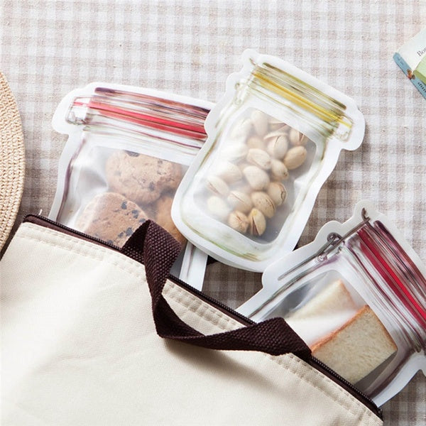 Bottle Shape Storage Pouch - 15 Pcs