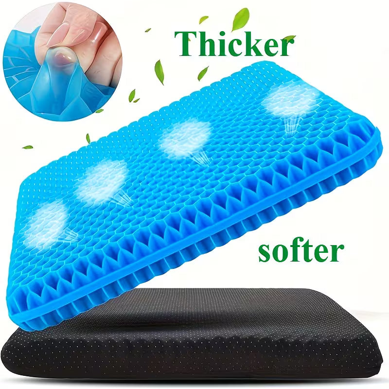 CoolRelief Honeycomb Gel Seat Cushion