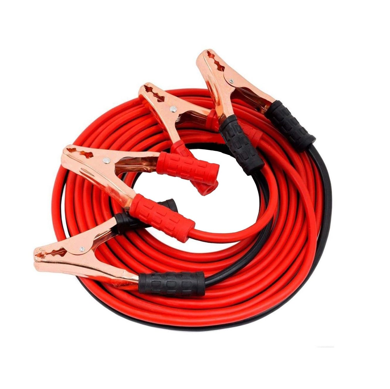 Car Heavy Duty Auto Jumper Cable, Battery Booster Wire Alligator With Clamps, Emergency Use 7ft, 500 AMP Car Battery Charging/Booster Cable