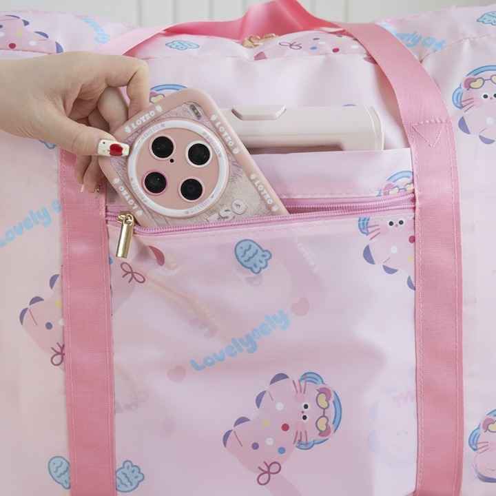 Cartoon Travel Packing Bag