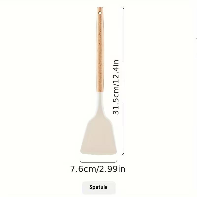 SiliChef Premium Heat-Resistant Silicone Kitchen Tool Set