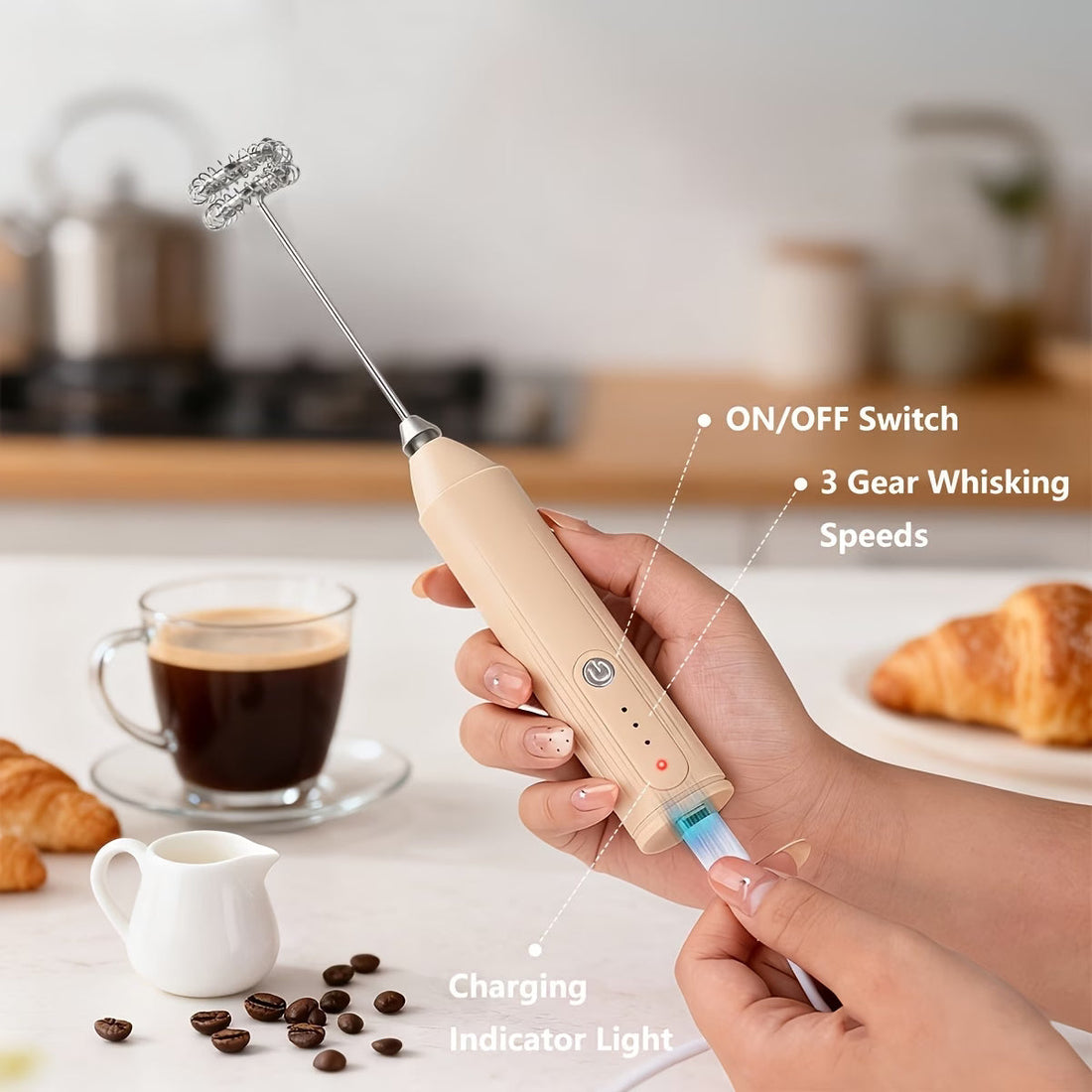 ABC Mall Premium Electric Coffee Frother