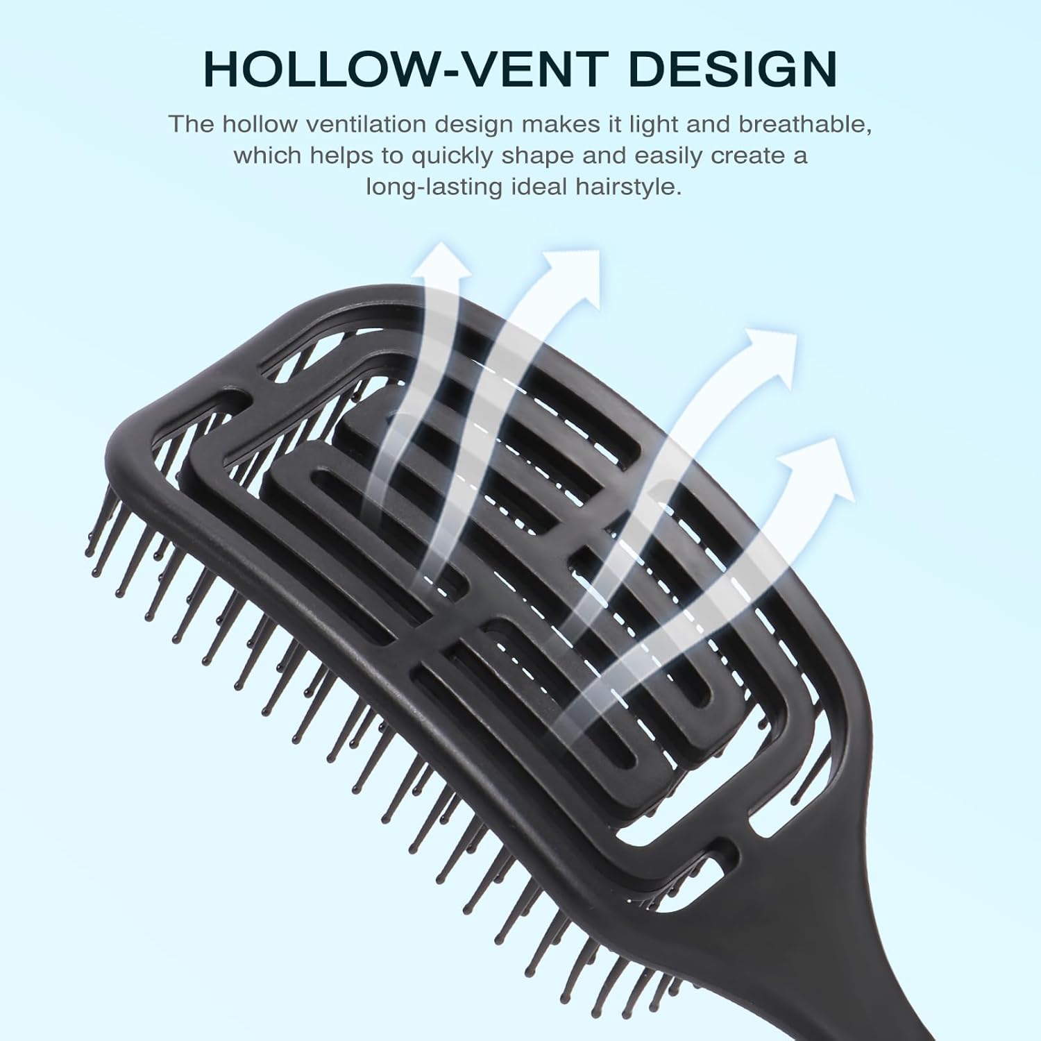 Viral 3D Flexible Hair Brush for All Hair Types