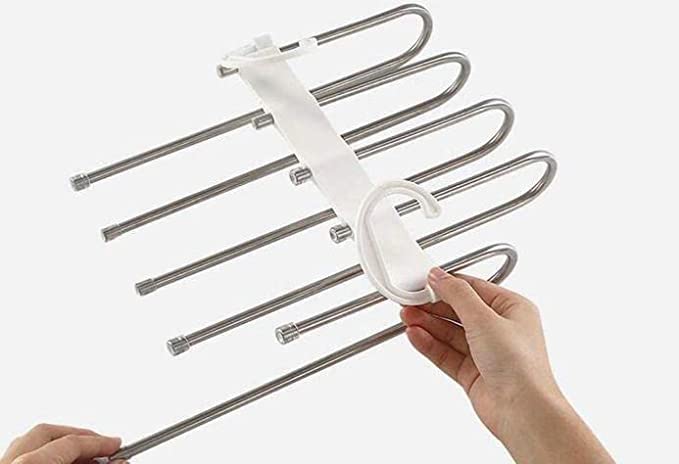 5-in-1 Space-Saving Pants Hanger