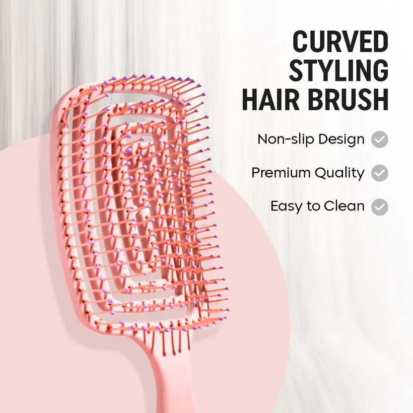 Viral 3D Flexible Hair Brush for All Hair Types