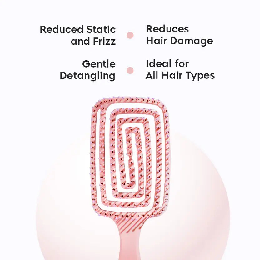 Viral 3D Flexible Hair Brush for All Hair Types