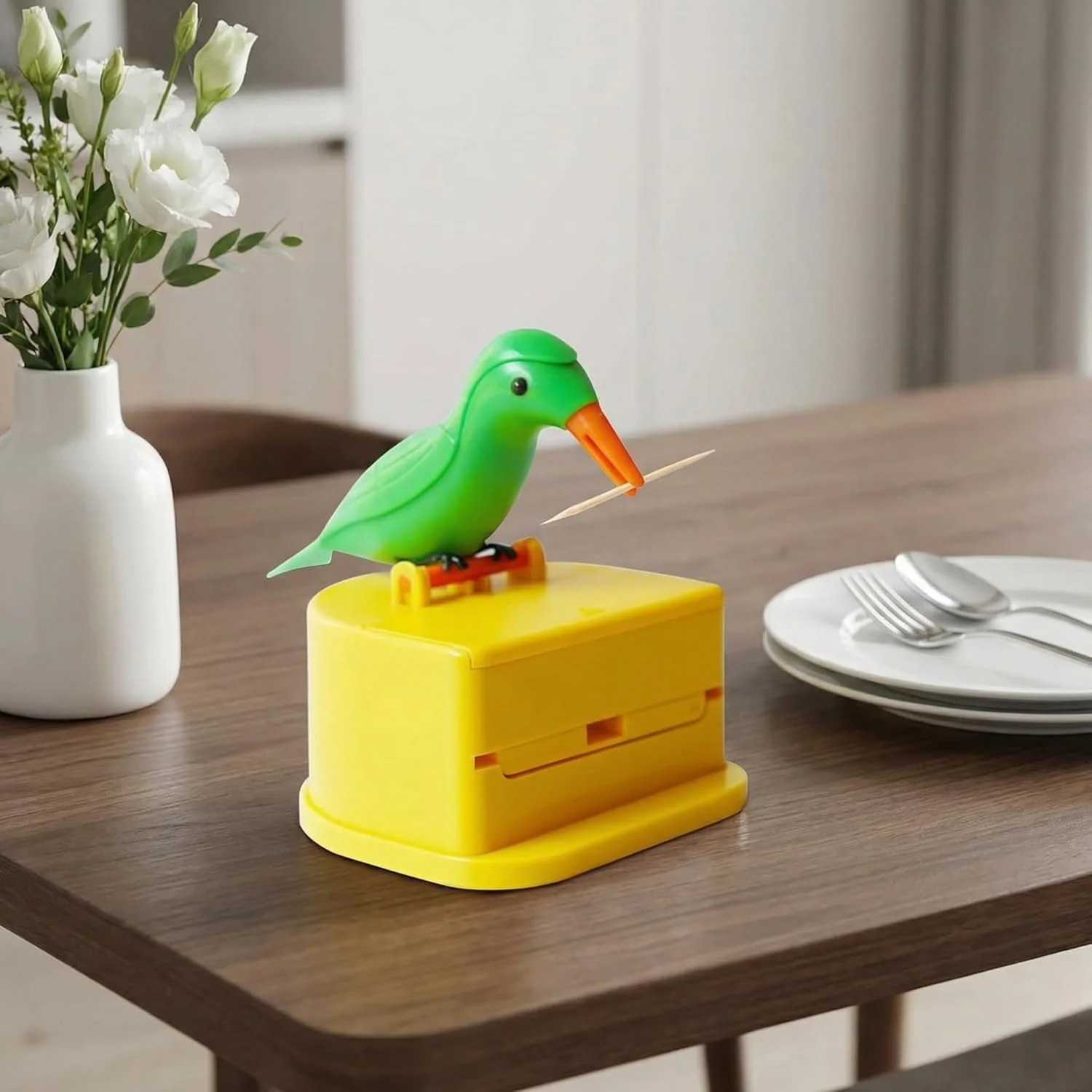 Woodpecker Automatic Toothpick Dispenser - Buy 1 Get 1 Free