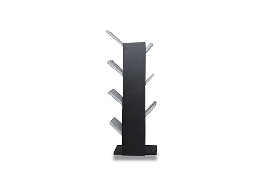 Wooden Tree Bookshelf – Freestanding Book Rack for Home & Office | 7-Tier V-Shaped Book Holder