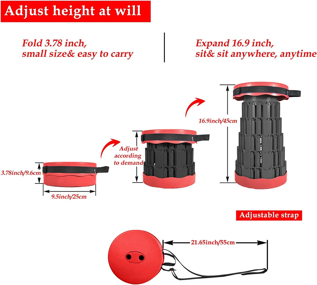 Foldable Telescopic stool