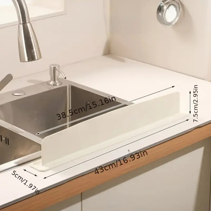 Anti-Splash Sink Guard for Kitchen Countertop Large Size (Buy 1 Get 1 Free)