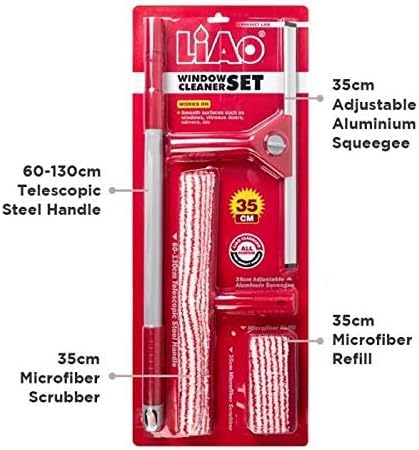 Magic Window Cleaning Tool with Microfiber Mop