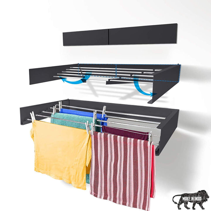 Collapsible Wall Mounted  Drying Rack