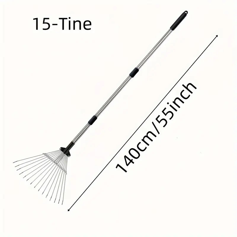 Versatile Telescopic Garden Rake