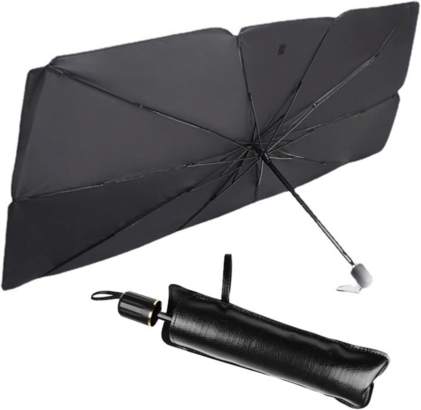 Foldable Car Windshield Sunshade Umbrella – UV Protection, Heat Blocker for Front Window