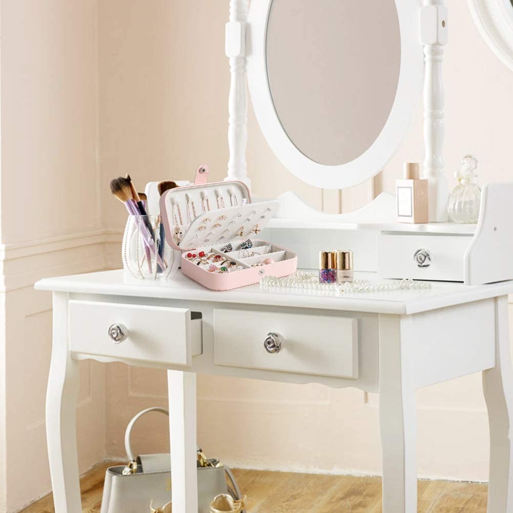 Jewellery Organizer Box (Pink)
