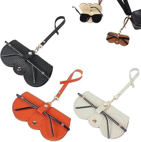 Stylish Leather Eyewear Cover (Buy 1 Get 1 Free)