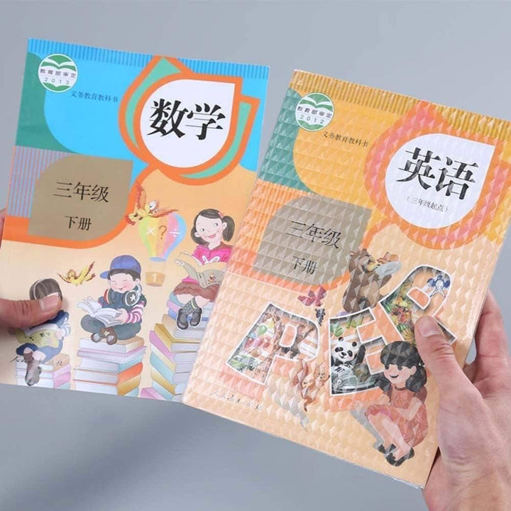 Self-Adhesive Transparent Book Cover Roll for Books, Notebooks & Files