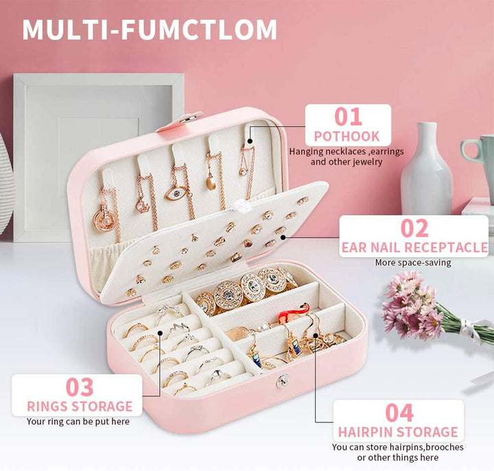 Jewellery Organizer Box (Pink)
