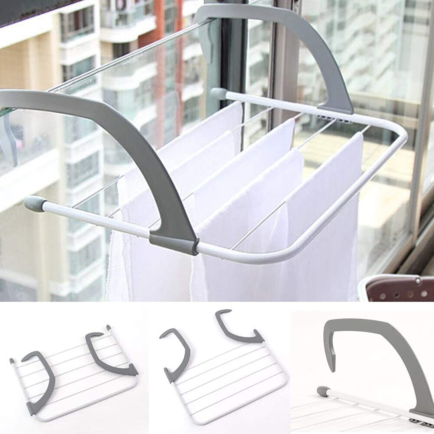 Foldable Clothes Drying Rack