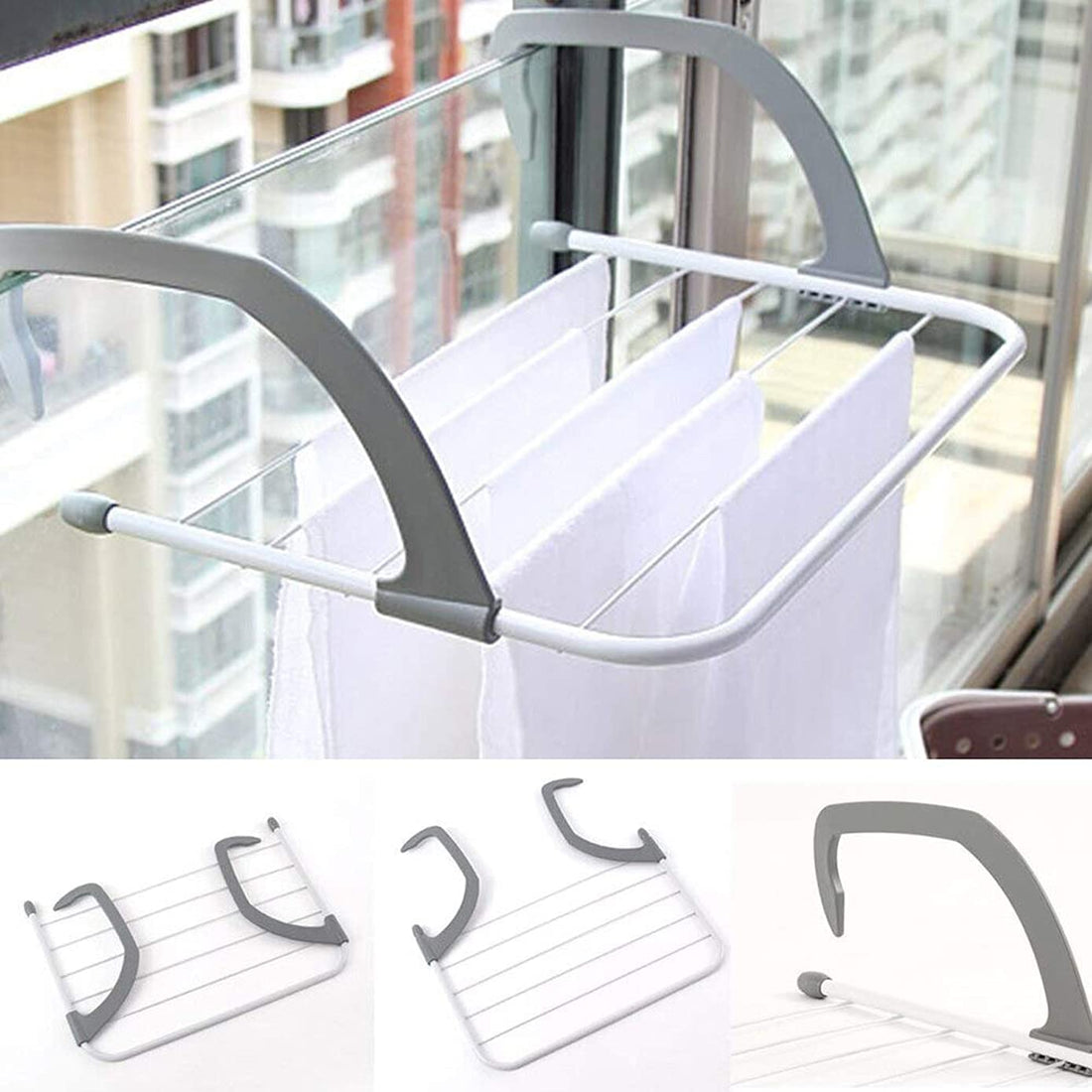 Foldable Clothes Drying Rack