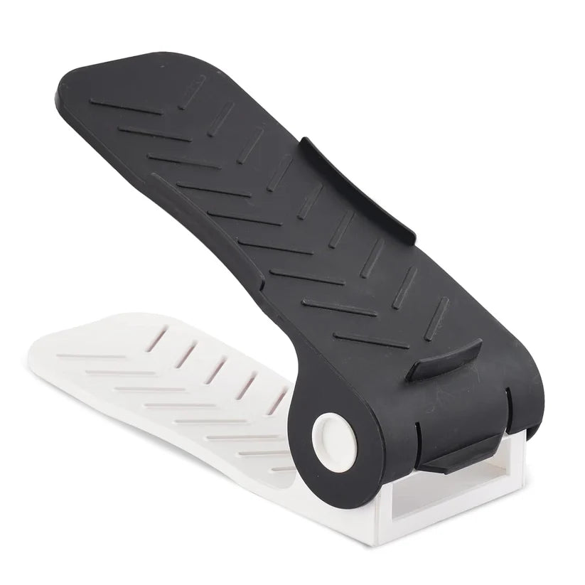 The Adjustable Shoe Rack Space Saver - Premium Quality