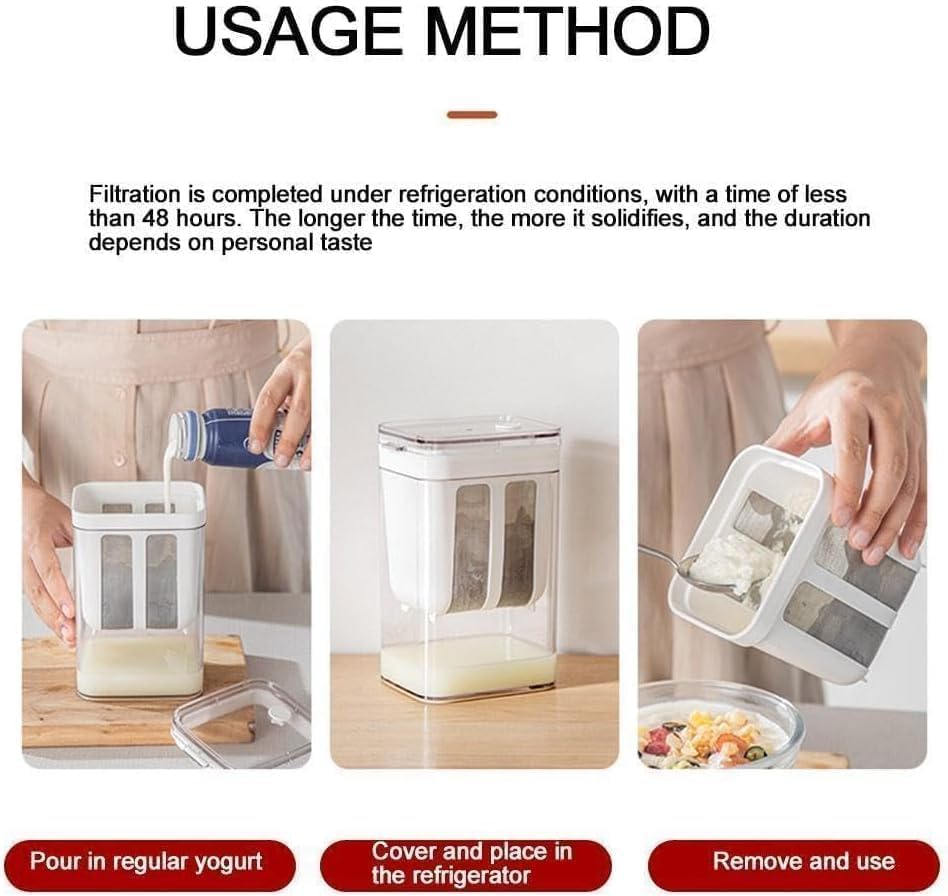 Multifunctional Yogurt Filter with Fine Mesh Strainer