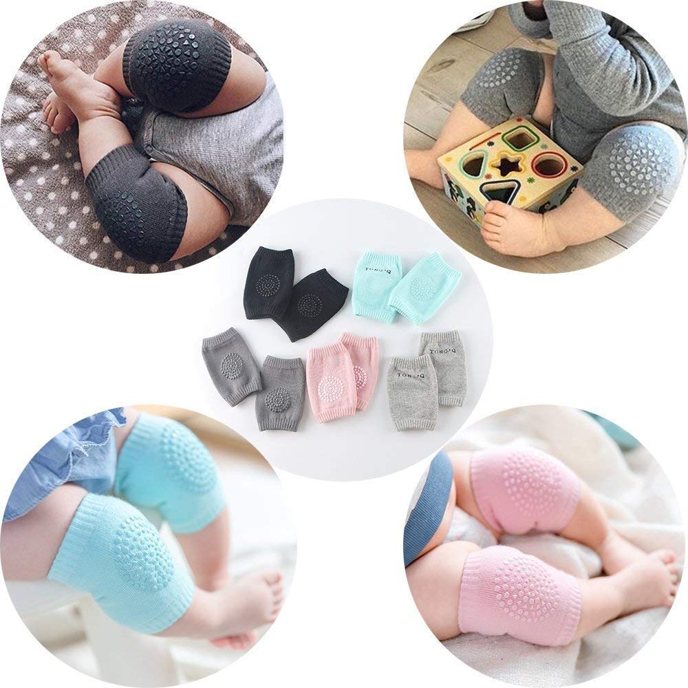 Baby Knee & Elbow Pads – Anti-Slip Crawling Protectors, Soft & Breathable Leg Warmers