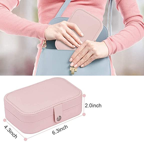 Jewellery Organizer Box (Pink)