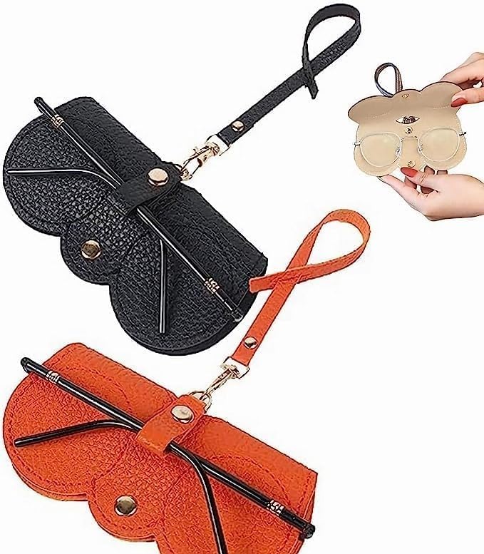 Stylish Leather Eyewear Cover (Buy 1 Get 1 Free)